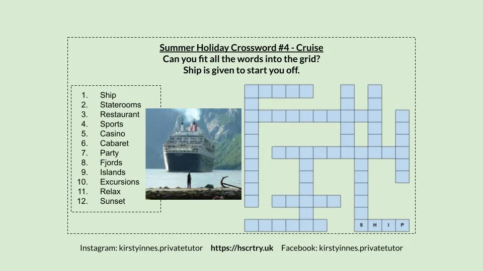 cruise-crossword