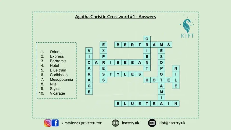 agathachristiecrossword1ans